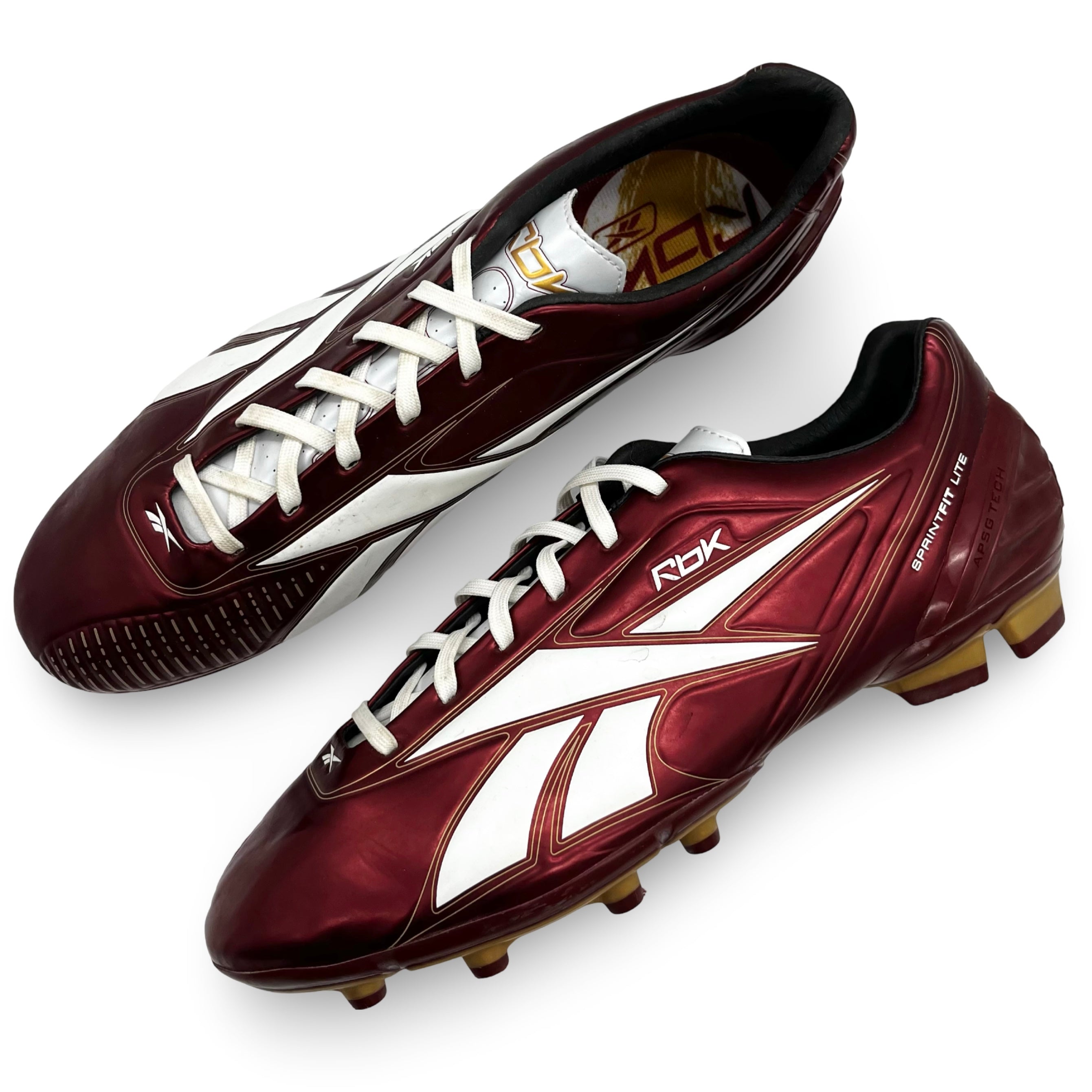 Thierry Henry Match Worn Reebok Sprintfit Lite Pro 2007 08 BC Boots UK