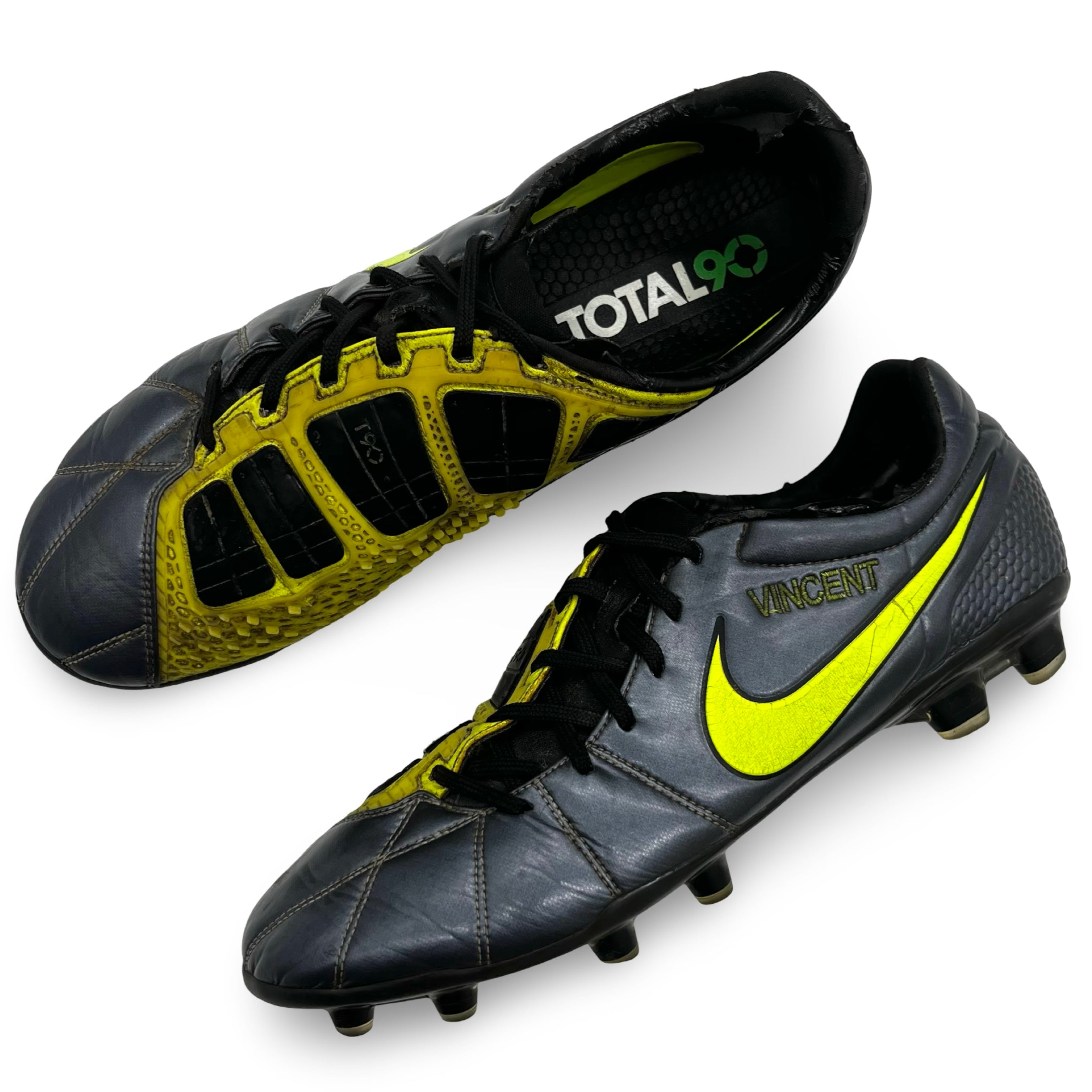 Nike t90 laser 2 grey on sale