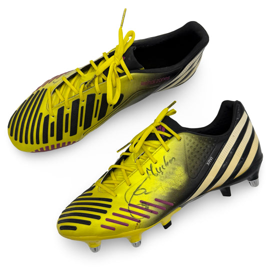 Xavi Match Issued, Dual Signed Adidas Predator LZ - 2012/13