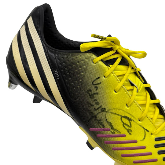 Xavi Match Issued, Dual Signed Adidas Predator LZ - 2012/13