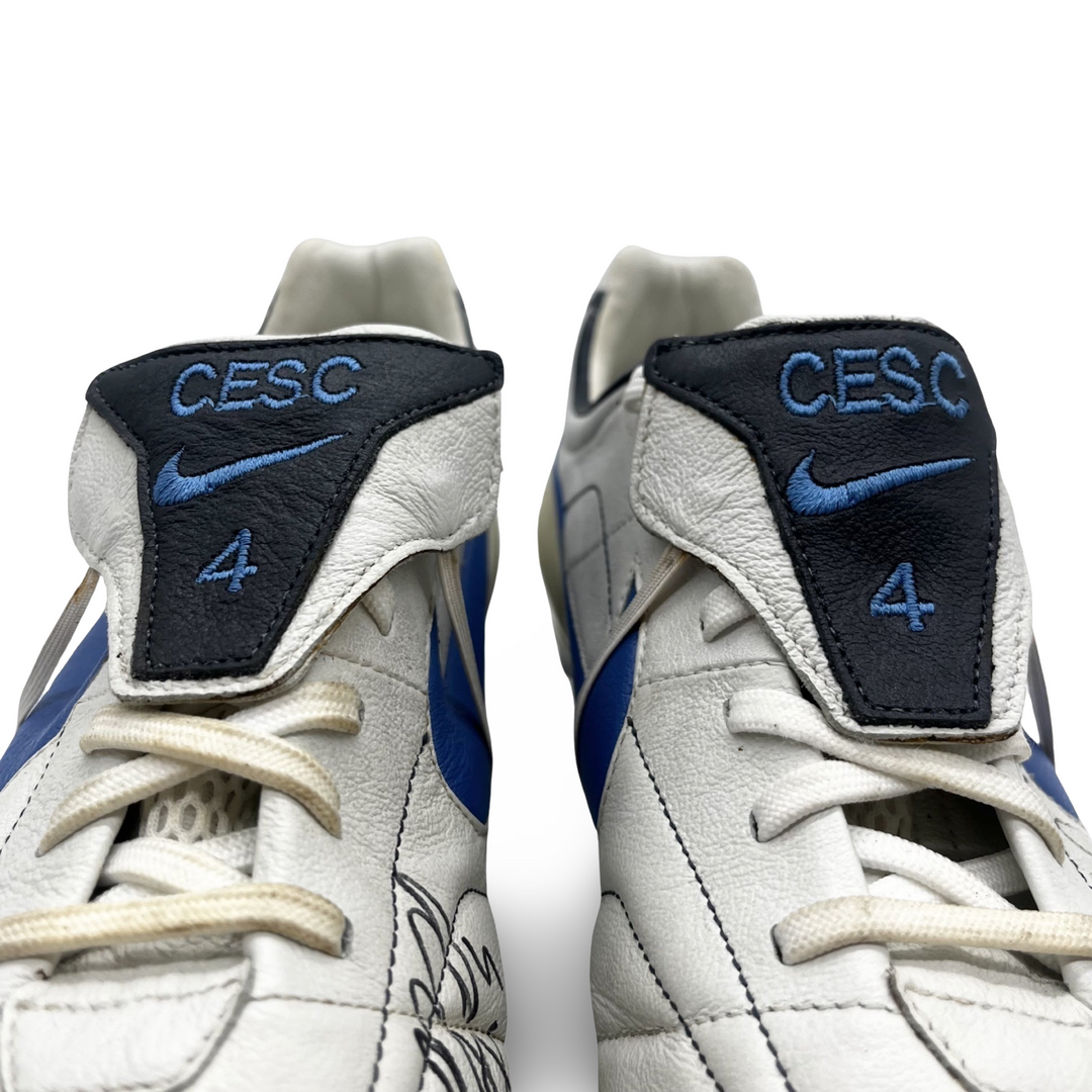 Cesc Fabregas Match Worn Nike Tiempo Air Legend Signed 2007/08