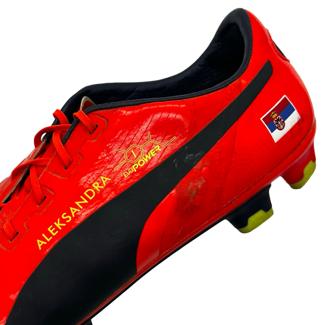 Nemanja Matic partido desgastado Puma EvoPOWER