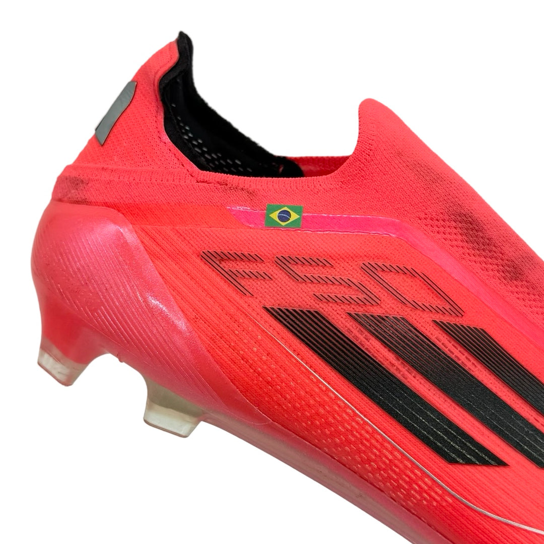 Gabriel Martinelli Match Worn Adidas F50 Elite Laceless - 2024/25