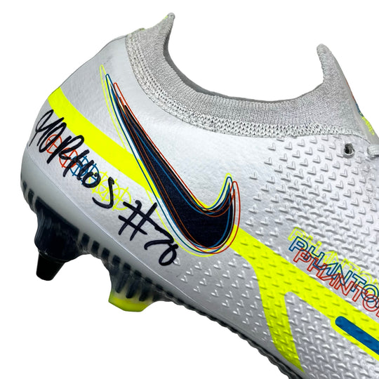 Alfredo Morelos Match Issued Nike Phantom GT 2 Elite 2022 UEFA Europa League Final Signed