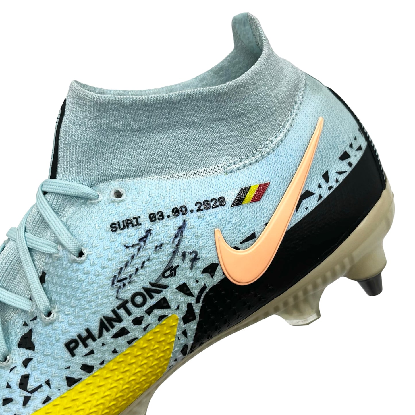 Kevin De Bruyne Match Worn Nike Phantom GT 2 Elite Signed 2022/23 Treble Season