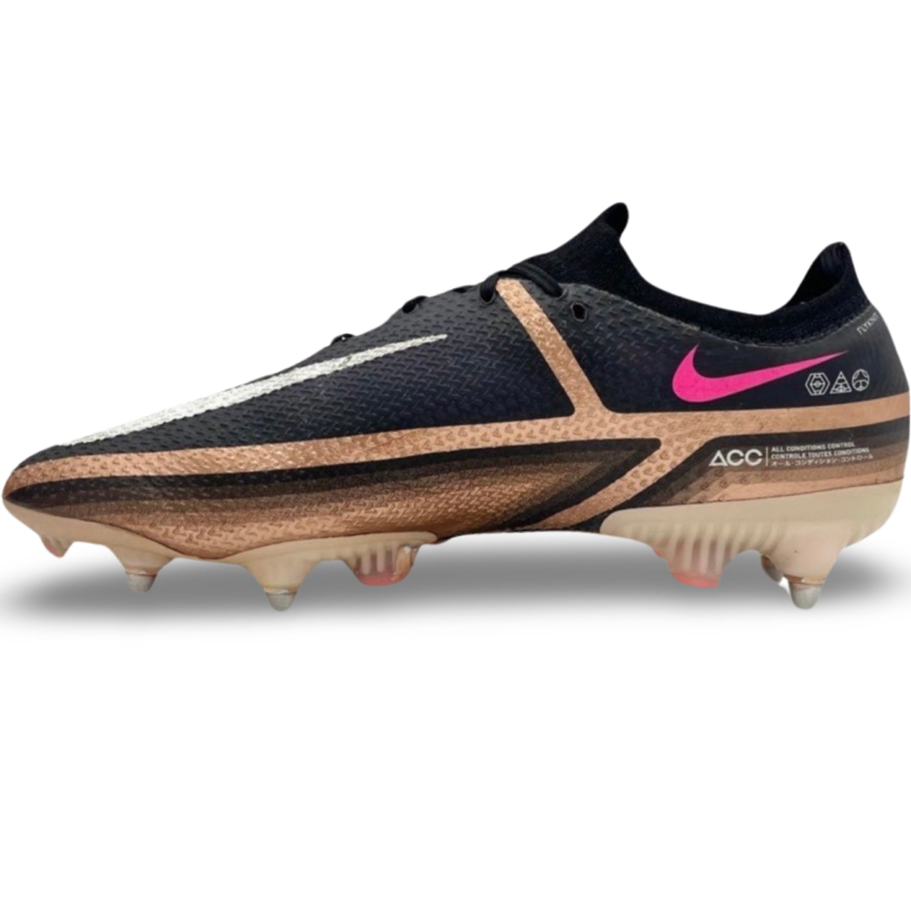 サッカースパイクNIKE ファントムGT エリートHG トップモデル 良品 ...