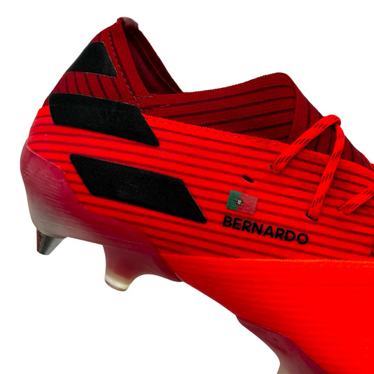 Bernardo Silva Partido desgastado Adidas Nemeziz 19,1