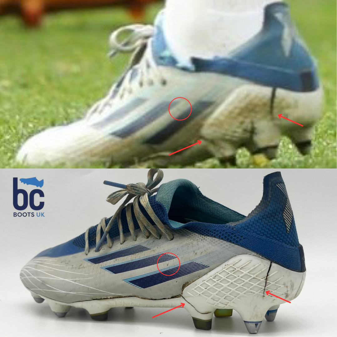 Aaron Wan-Bissaka Match Worn, Photo-Matched, 2023 Carabao Cup Final & FA Cup Final, Adidas X Speedflow.1 - 2021/22 & 2022/23