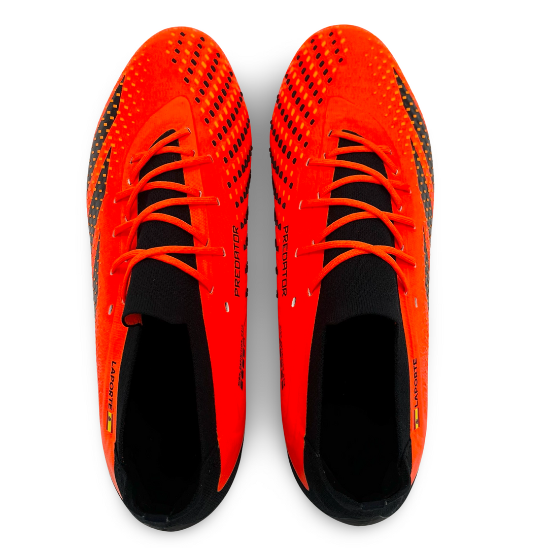 Aymeric Laporte Match Issued Adidas Predator Accuracy.1 2022/23 Treble Season