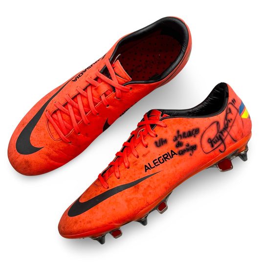 Neymar Jr Match Usado Nike Mercurial Vapor VIII Assinado