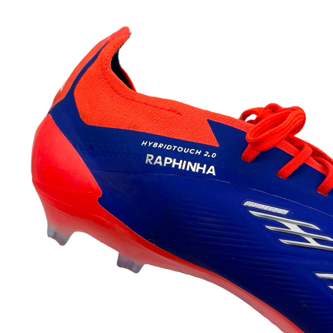 Raphinha Match Worn Adidas Predator Elite - 2024/25