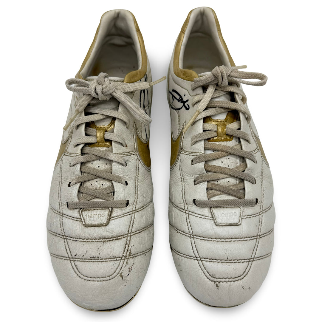 Andrea Pirlo Match Worn, 1 Goal Scored & 3 Assists, Dual Signed, Photo-Matched Nike Tiempo Air Legend - 2007/08