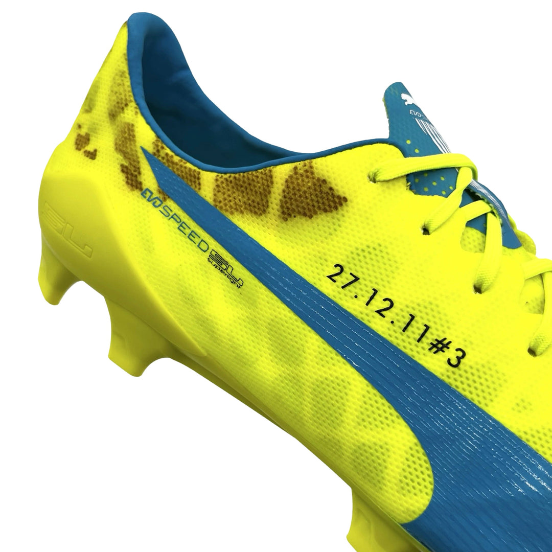 Antoine Griezmann Match Worn Puma EvoSpeed SL 2015/16