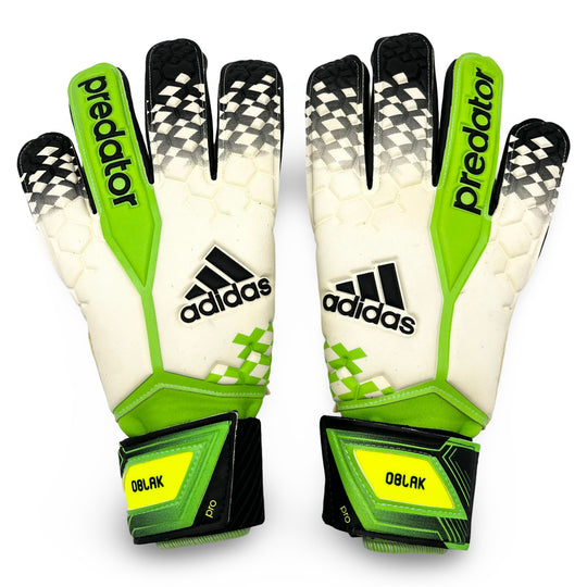 Jan Oblak Match Issued Adidas Predator Pro SMU Goalkeeper Gloves 2013/14