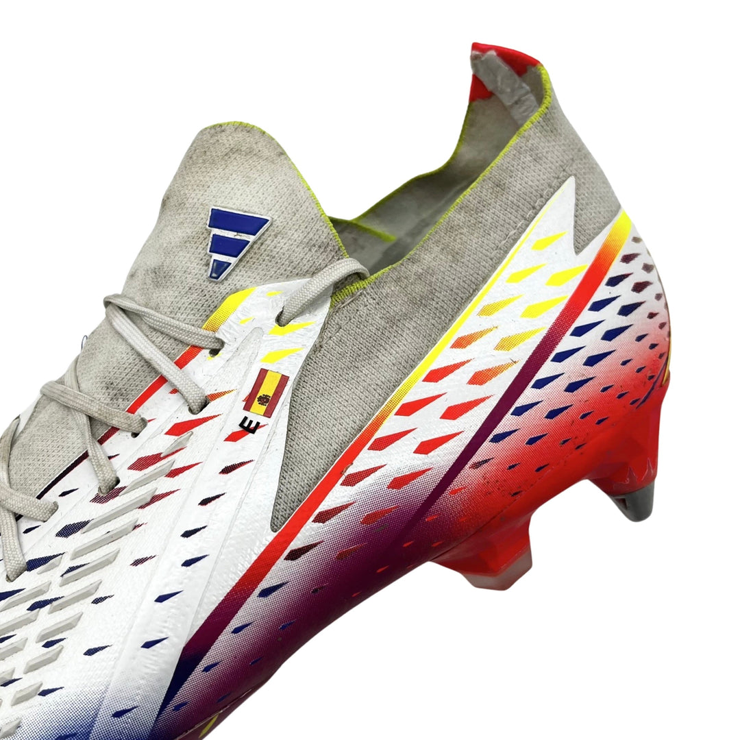 Aymeric Laporte Match Worn, Photo-Matched Adidas Predator Edge.1 - 2022 FIFA World Cup & 2022/23 Treble Season