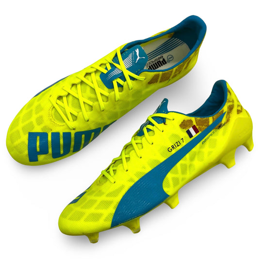 Antoine Griezmann Match Worn Puma EvoSpeed SL 2015/16