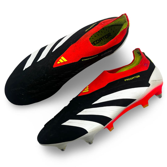 Nayef Aguerd Match Worn Adidas Predator Elite Laceless 2023/24 & 2023 AFCON