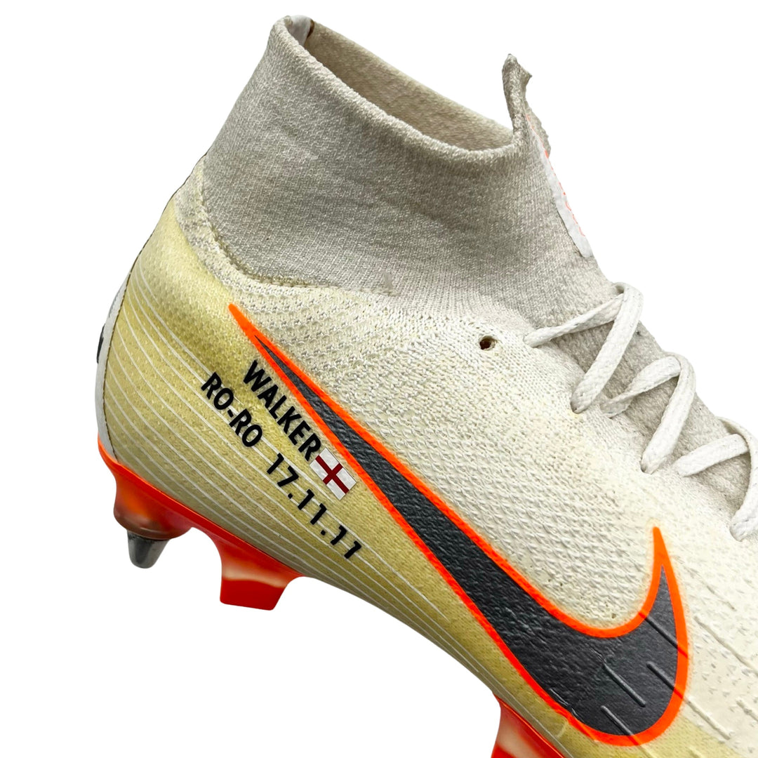 Kyle Walker Match Worn Nike Mercurial Superfly VI 2018 FIFA World Cup Signed