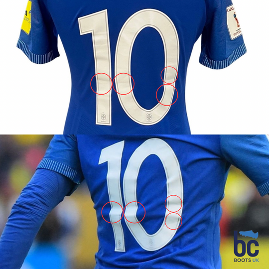 Neymar Jr Match Worn, Unwashed, Photo-Matched Nike Dri-Fit Shirt - Ecuador 0-3 Brazil, 2018 FIFA World Cup Qualifer