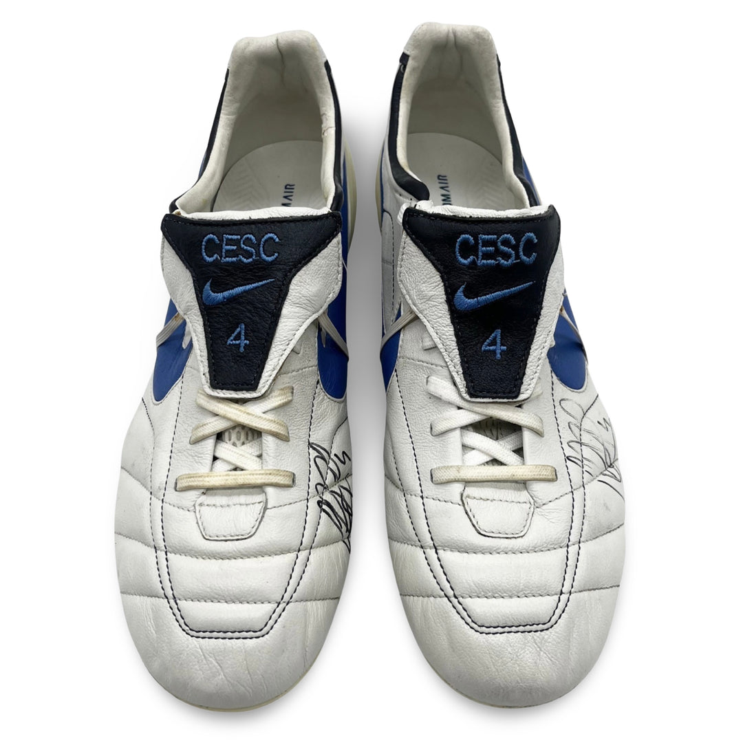 Cesc Fabregas Match Worn Nike Tiempo Air Legend Signed 2007/08