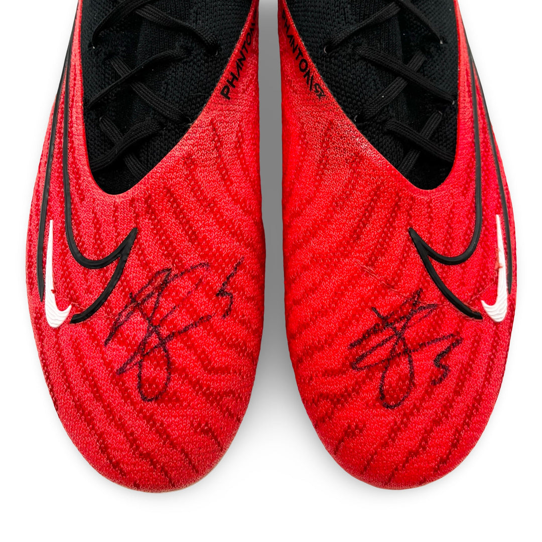 John Stones Match Worn Nike Phantom GX Elite Signed 2023/24