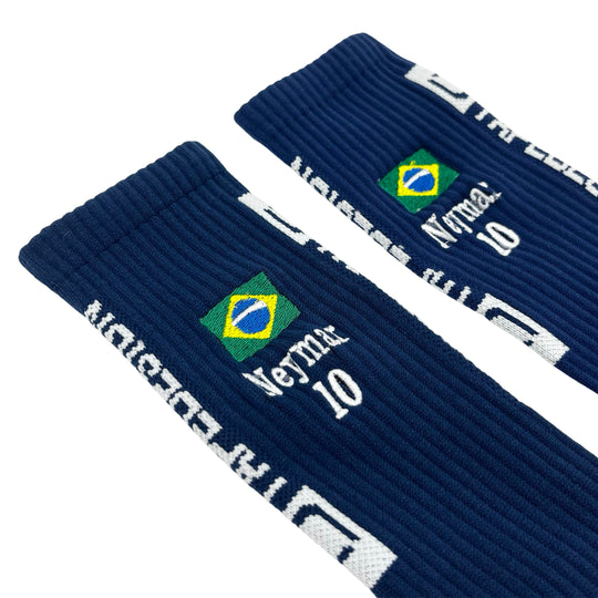 Neymar Jr Match Worn TapeDesign Socks 2022/23