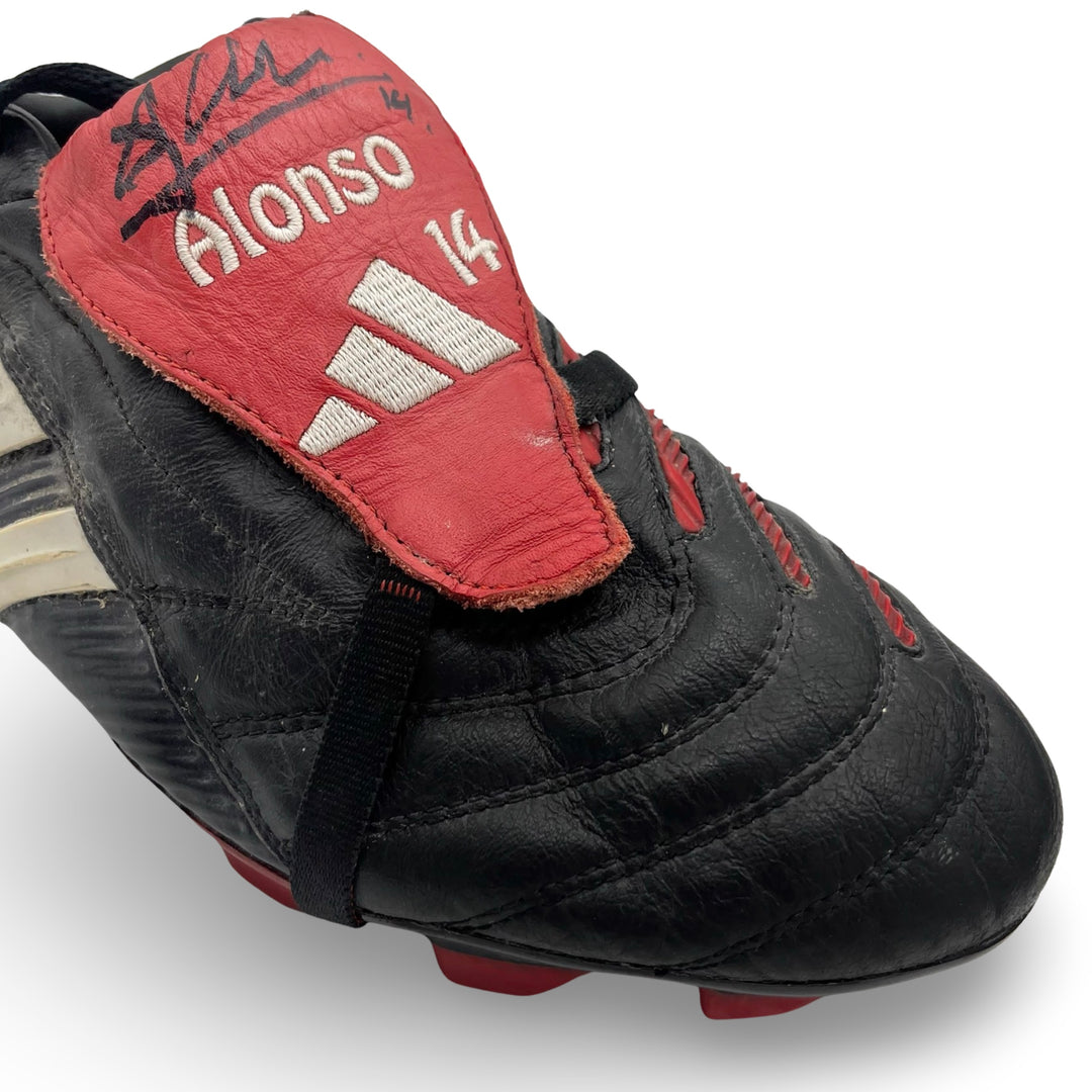 Xabi Alonso Match Worn Adidas Predator Pulse Signed 2004/05