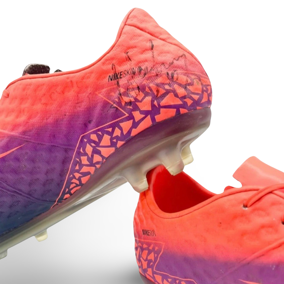 Wayne Rooney Match Usado Nike Hypervenom Phinish Assinado