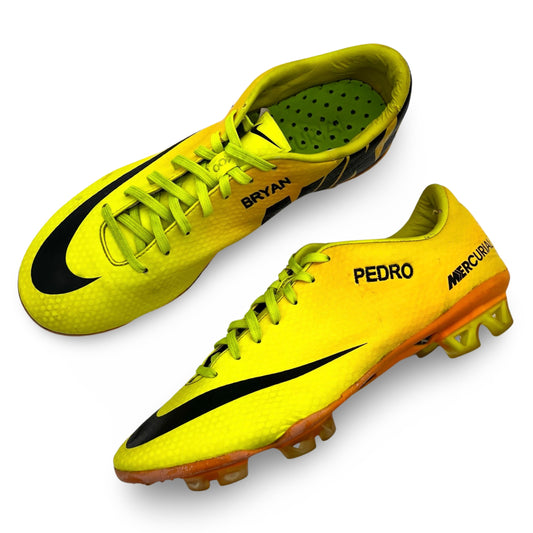 Pedro Match Worn Nike Mercurial Vapor IX 2013 FIFA Confederations Cup