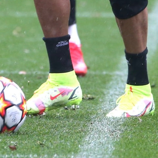 Cristiano Ronaldo Foto-Combinado, Usado em Treinamento, Emitido em Jogo, Nike Mercurial Superfly 8 Elite -2021/22