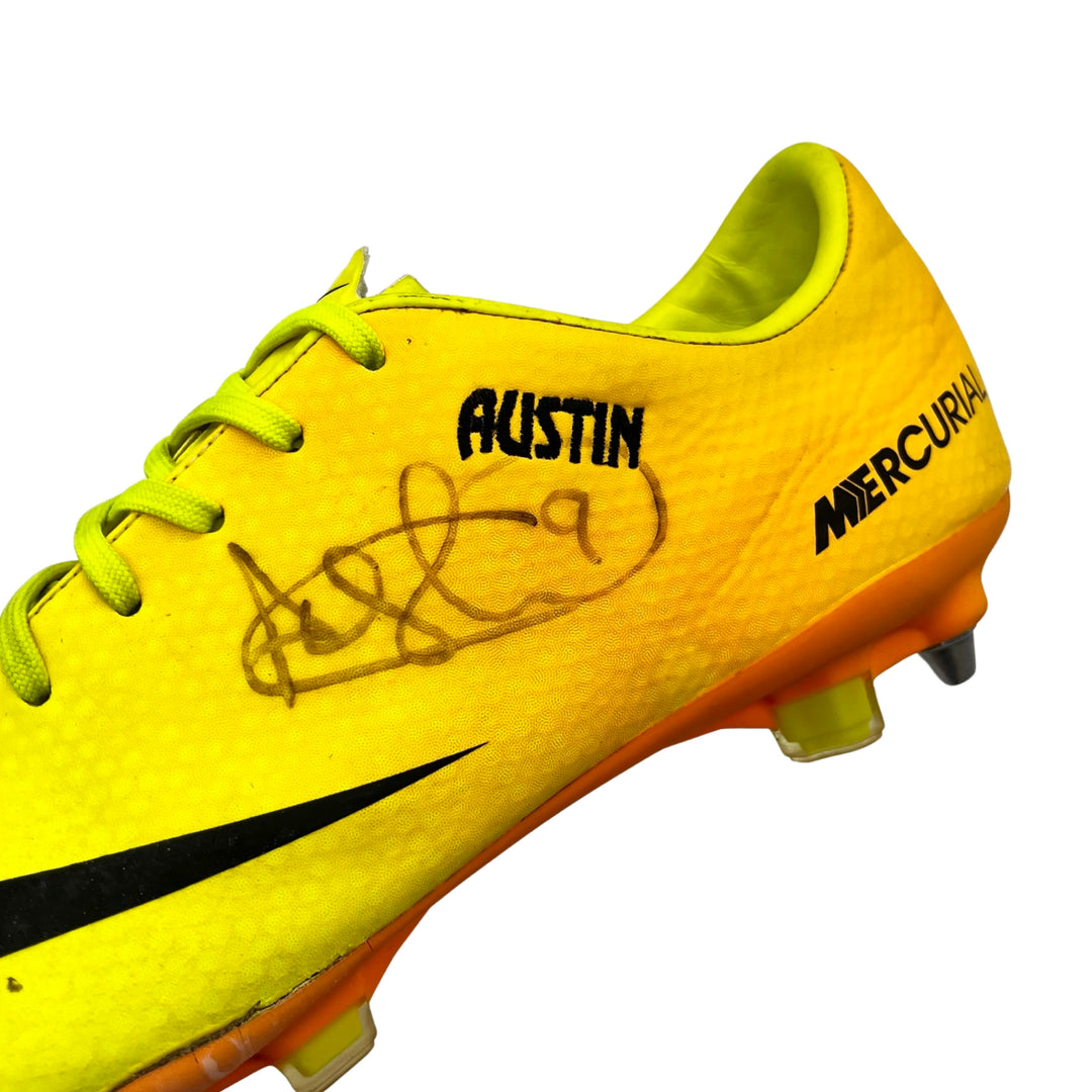 Charlie Austin Match Worn Nike Mercurial Vapor IX Signed 2013/14