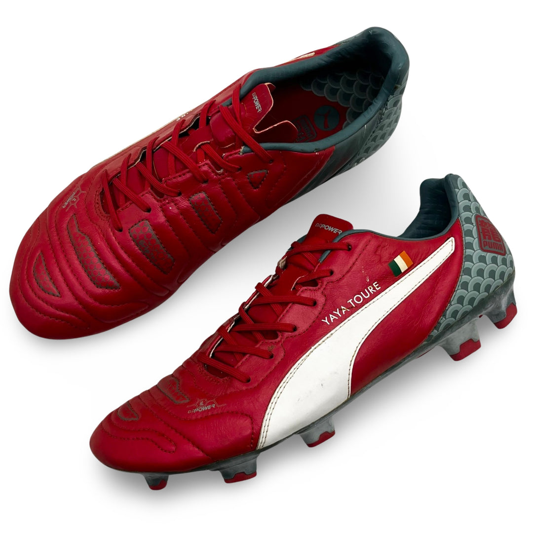 Yaya Touré Match Worn Puma EvoPower 1.2 'Dragon' Edition 2014/15