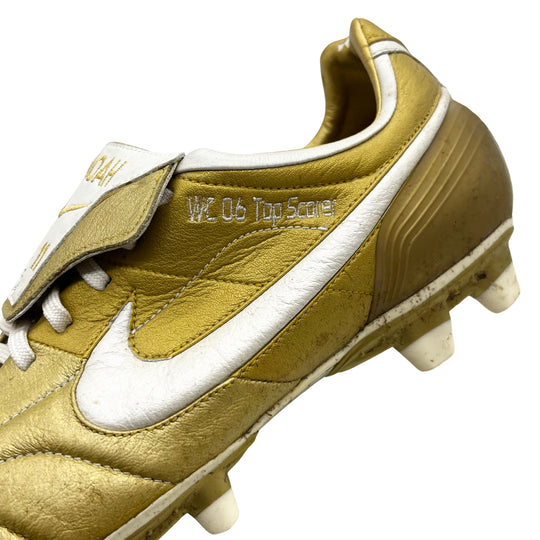 Miroslav Klose Jogo Usado Nike Tiempo Legend II 2006 Melhor Marcador da Copa do Mundo FIFA