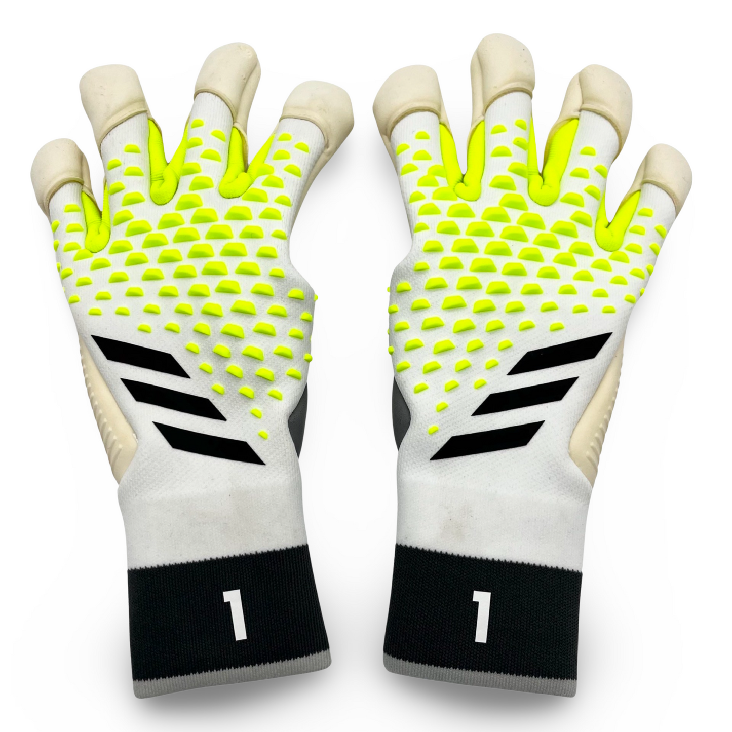 Aaron Ramsdale Match Worn Adidas Predator Pro Hybrid SMU Goalkeeper Gloves