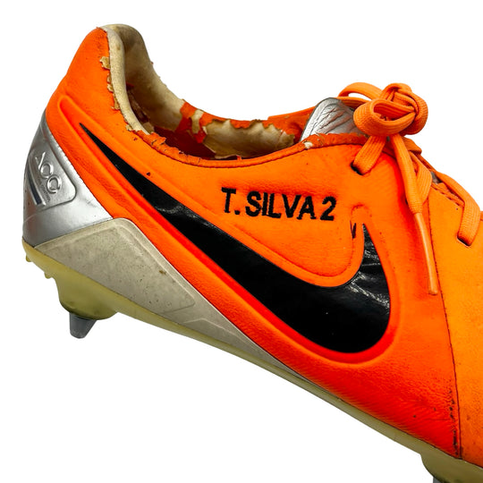 Thiago Silva Match Worn, Photo-Matched Nike CTR360 Maestri III - 2013/14