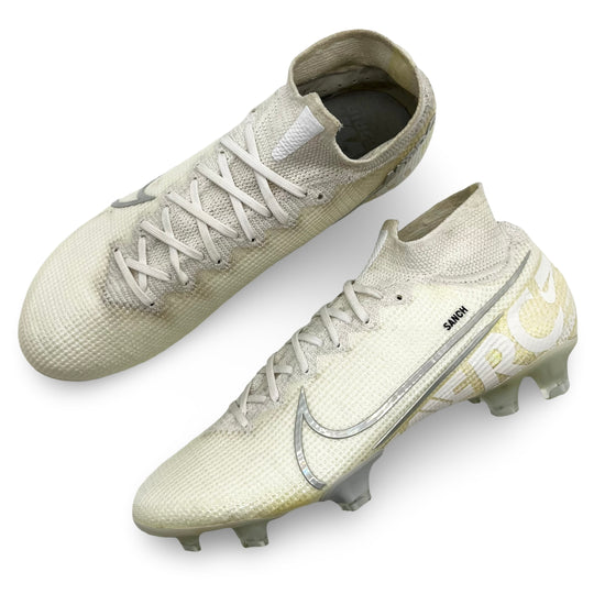 Jadon Sancho Match Worn Nike Mercurial Superfly 7 Elite 2019/20