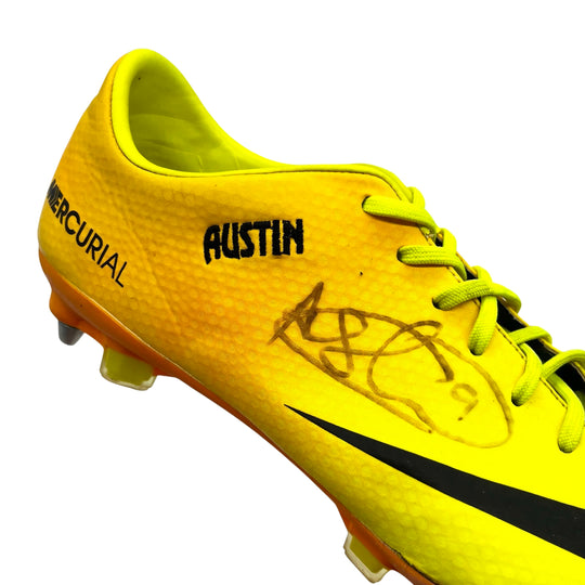 Charlie Austin Match Worn Nike Mercurial Vapor IX Signed 2013/14