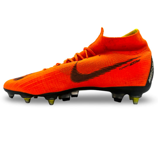 Marcos Rojo Match Worn Nike Mercurial Superfly VI Elite 2017/18