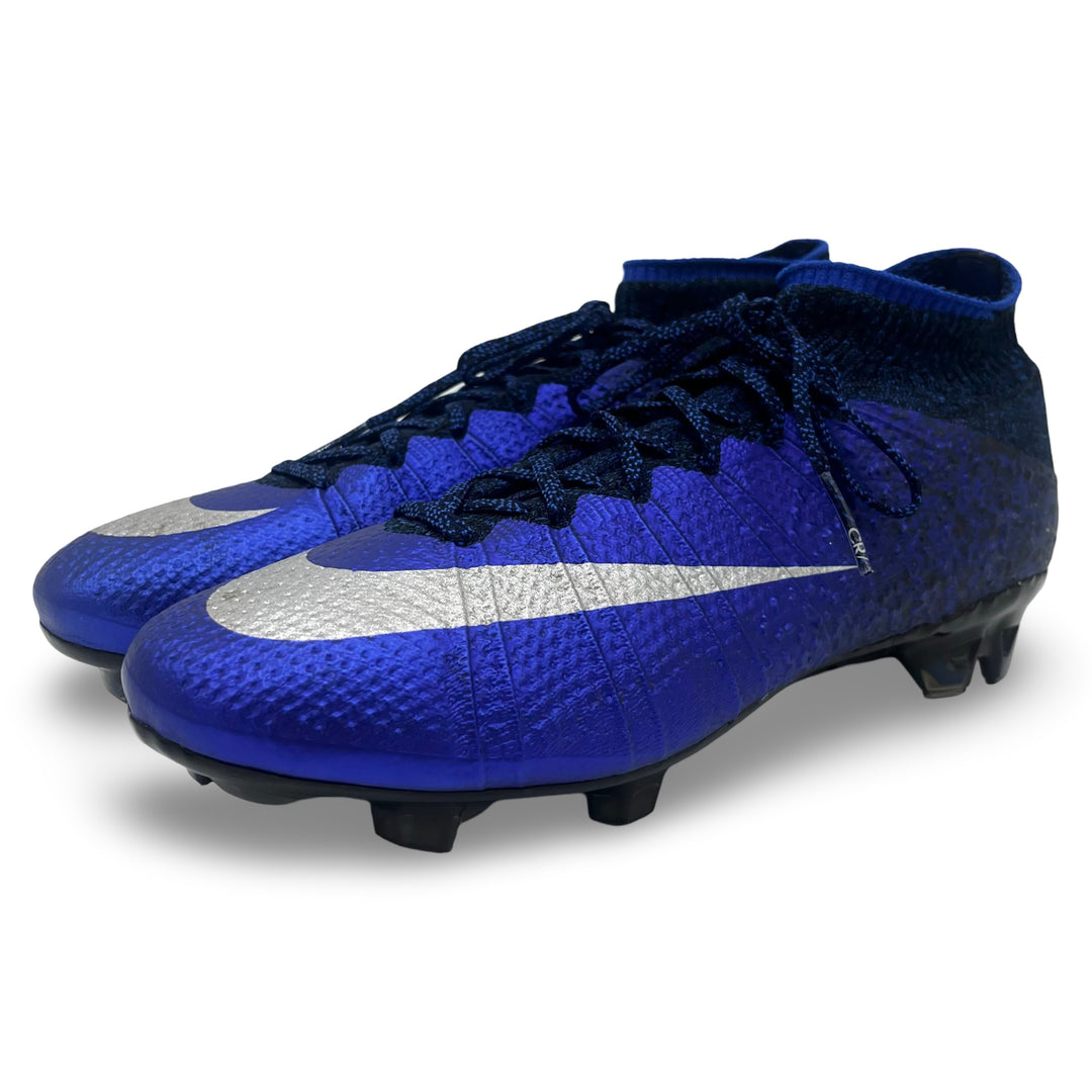 Cristiano Ronaldo usado na partida Nike Mercurial Superfly IV CR7 'Natural Diamond' 2015/16