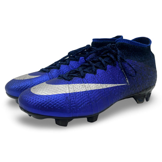 克里斯蒂亚诺·罗纳尔多比赛时穿过的 Nike Mercurial Superfly IV CR7 'Natural Diamond' 2015/16