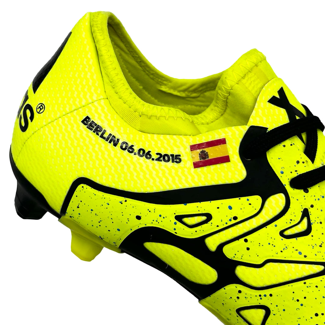 Jordi Alba Match Issued Adidas X15.1 2015 UEFA Champions League Final