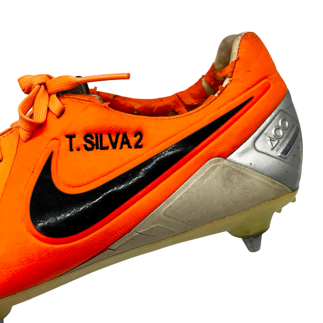 Thiago Silva Match Worn, Photo-Matched Nike CTR360 Maestri III - 2013/14