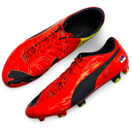 Nemanja Matic partido desgastado Puma EvoPOWER