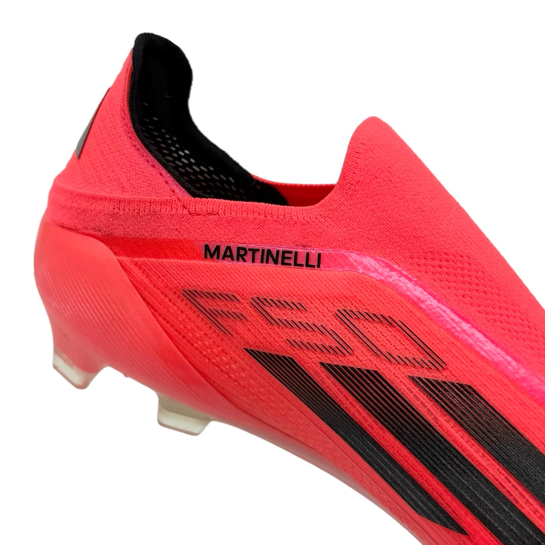 Gabriel Martinelli Match Worn Adidas F50 Elite Laceless - 2024/25