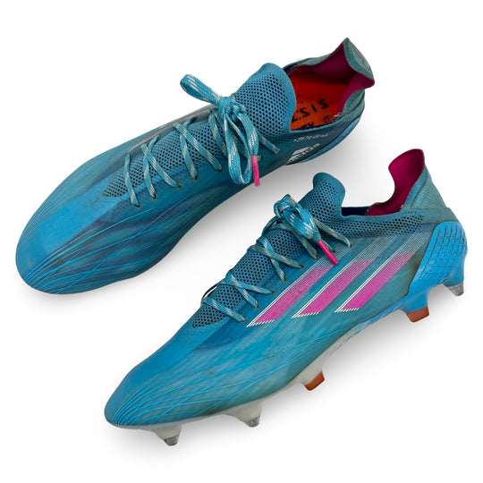 Aaron Wan-Bissaka Match Worn Adidas X Speedflow.1 2021/22