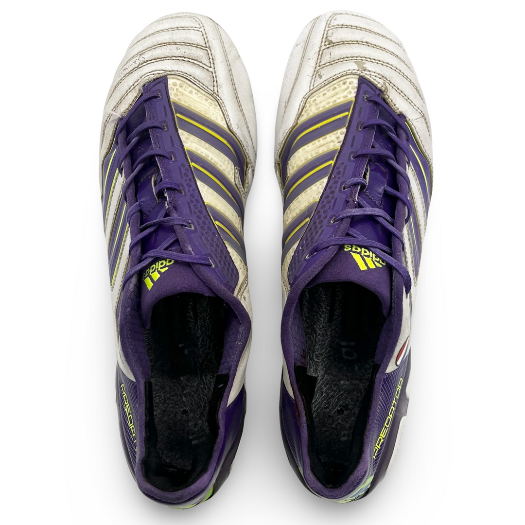 Robin Van Persie Match Worn Adidas Predator AdiPower UCL 2011/12