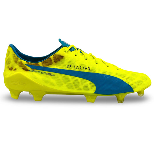 Antoine Griezmann Match Worn Puma EvoSpeed SL 2015/16