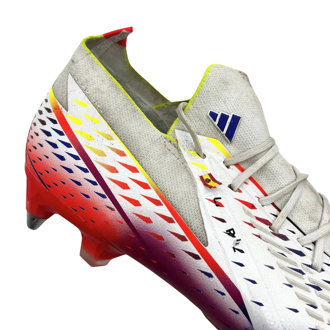 Aymeric Laporte Match Worn Adidas Predator Edge.1 2022 FIFA World Cup & 2022/23 Treble Season