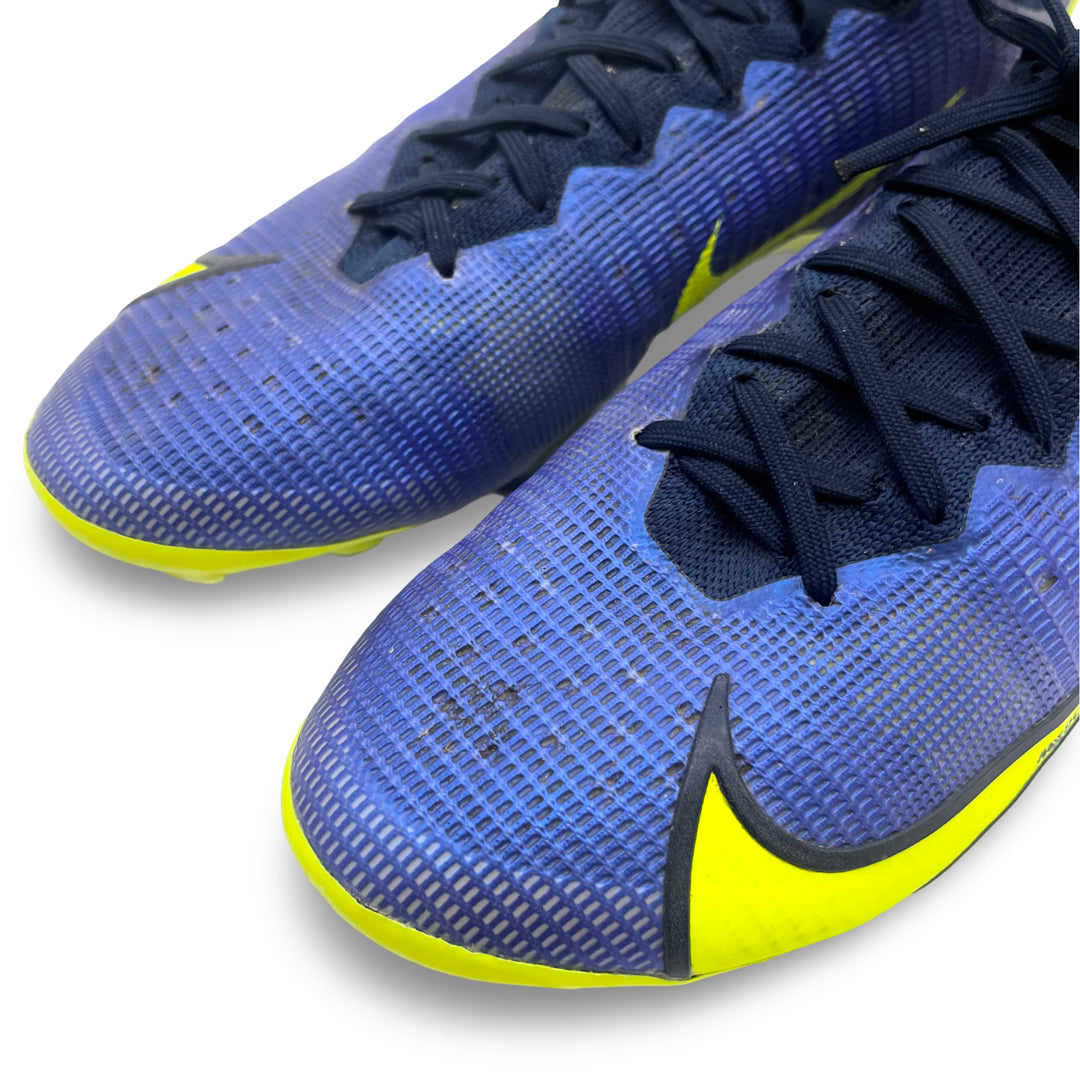 Jadon Sancho Match Worn Nike Mercurial Superfly 8 Elite 2021/22