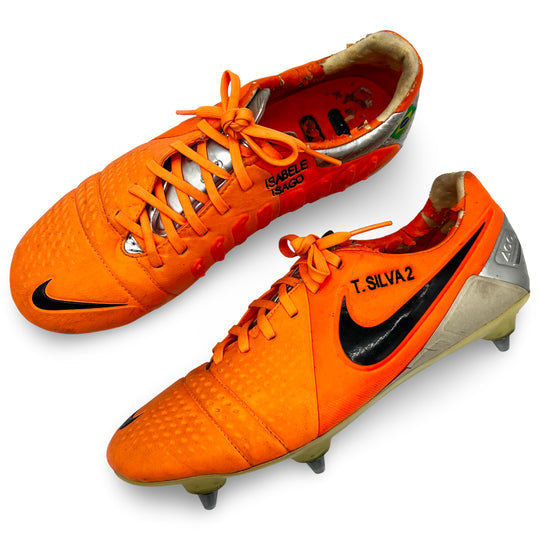 Thiago Silva Match Worn, Photo-Matched Nike CTR360 Maestri III - 2013/14